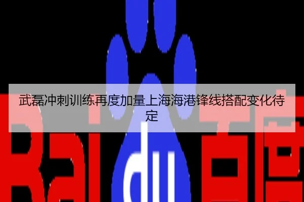 武磊冲刺训练再度加量上海海港锋线搭配变化待定